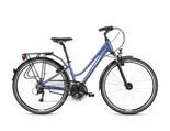 Kross Trans 4.0 Dam. 28" rozmiar. M 17" kolor niebiesko biały połysk model