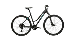 Kross Evado 5.0 Damski 28" czarno turkusowy   rozmiar M 17"  KREV5Z28X17W005758