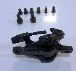 Hamulec tarczowy mechaniczny Tektro Mira Md-C400 + tarcza 160mm 6 śrub