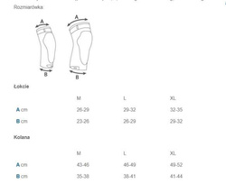 Ochraniacze na kolana Bluegrass Skinny D3O roz L