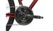  ROWER KROSS Evado 4.0 Damski 28 L rubinowo czarny  połysk KREV4Z28X19W003616