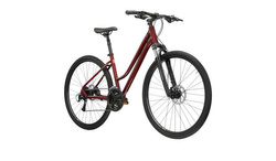  ROWER KROSS Evado 4.0 Damski 28 L rubinowo czarny  połysk KREV4Z28X19W003616