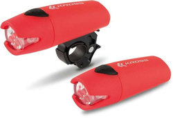 Lampa przód Scope 5 led czerwona 