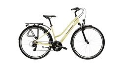 Kross Trans 1.0 Damski 28" rozmiar  L 19" brązowy / fioletowy połysk  KRTR1Z28X19W008000