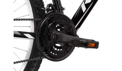 ROWER KROSS  Hexagon Męski 26" rozmiar  XS 14"  czarno / biało /grafitowy  KRHEZZ26X14M001926