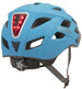 Kask Author Pulse LED X8 niebieski(fluo) z lampką 58-61 cm