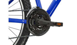ROWER KR Hexagon 1.0 Męski 26 rozmiar XS 14" kolor niebiesko / srebrny połysk