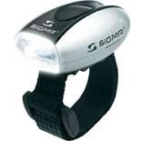 Sigma lampka przednia MICRO srebrna