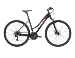  ROWER KROSS Evado 4.0 PP Damski 28  roz.M czarno malinowy połysk KREV4Z28X17W005404