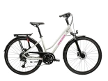 Kross Trans 5.0 damski 28" rozmiar L 19" szary / różowy / połysk KRTR5Z28X19W008239