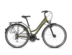 Kross Trans 3.0 Damski 28" kolor Khaki czarny mat rozmiar  M 17" model 2022