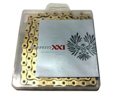 Sram XX1 Eagle 12s Hollow Pin złoty łańcuch 126 ogniw