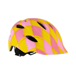 KASK ROWEROWY DZIECIĘCY KROSS INFANO ŻÓŁTY XS 48-52CM