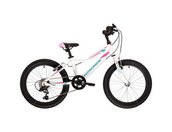 Kross Lea Mini 1.0 Damski 20" biały / niebieski / różowy połysk  2022