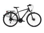 Kross Trans 5.0 męski. 28 rozmiar M 19" czarno szary połysk KRTR5Z28X19M007705