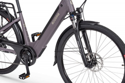 ROWER ELEKTRYCZNY ECOBIKE X-CITY 19"  COFFEE V2 bat 14AH