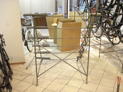 Stojak rowerowy metalowy 6 rowerów
