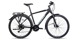 Unibike Flash EQ męski rozmiar 17" kolor czarny  