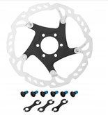 Tarcza hamulcowa SHIMANO DEORE XT RT76 6 śrub 180mm