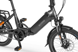 ROWER ELEKTRYCZNY ECOBIKE RHINO CRUISE BLACK akumulator 17,5 AH 