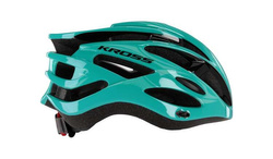 KASK ROWEROWY TREKKINGOWY KROSS LAKI LAZUROWY L