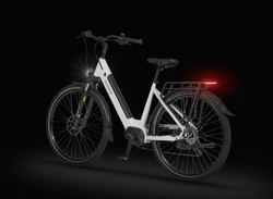 ROWER ELEKTRYCZNY ECOBIKE LX100 19 WHITE bateria 17,5 AH
