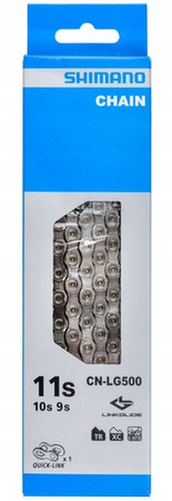 Shimano CN-LG500 łańcuch 10/11s 138 ogniw + spinka