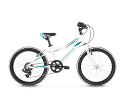 Kross Lea Mini 1.0 Damski 20" białio_turkusowy_połysk  2022 Sunrace