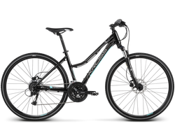 Kross Evado 5.0 Damski 28" czarno_turkusowy  rozmiar M 17"
