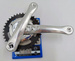 Korba srebrna aluminiowa singlespeed 38T 170mm