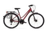  Kross Trans 5.0 damski 28" rozmiar L 19" czerwono czarny  