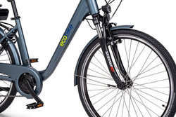 Rower elektryczny EcoBike Trafik Blue Pro ram 17" koła 26"