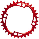 Zębatka Absoluteblack 104mm 10/11s NW czerwona