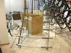 Stojak rowerowy metalowy 6 rowerów