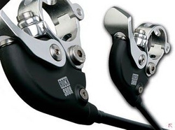 Rock Shox manetka PushLoc lewa