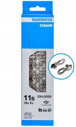 Shimano CN-LG500 łańcuch 10/11s 138 ogniw + spinka