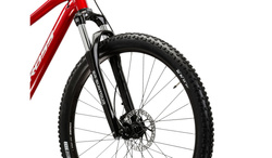 Kross Hexagon 4.0 Męski 27" rozmiar M 17" czerwony / srebrny / połysk KRHE4Z27X17M008058