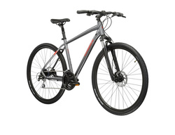 ROWER  Kross Evado 4.0 męski grafitowo czerwony pp  roz M 19" KREV4Z28X19M005406