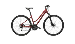  ROWER KROSS Evado 4.0 Damski 28 L rubinowo czarny  połysk KREV4Z28X19W003616
