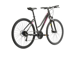  ROWER KROSS Evado 4.0 PP Damski 28  roz.M czarno malinowy połysk KREV4Z28X17W005404