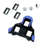 Bloki pedałów Shimano SMSH12 SPD-SL Szosa,dwustopniowe, niebieskie