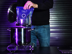 Wosk do łańcucha HALO Hot Wax 600g.  25 cykli. 