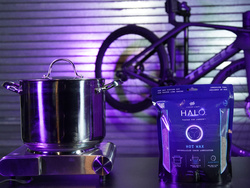 Wosk do łańcucha HALO Hot Wax 600g.  25 cykli. 
