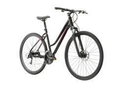  ROWER KROSS Evado 4.0 PP Damski 28  roz.M czarno malinowy połysk KREV4Z28X17W005404