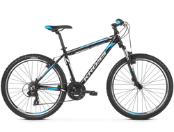 Kross Hexagon 1.0 Męski 26" S 17"czarno_biało_niebieski 2021