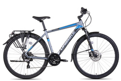 Unibike Flash EQ męski rozmiar 17" grafitowo niebieski  