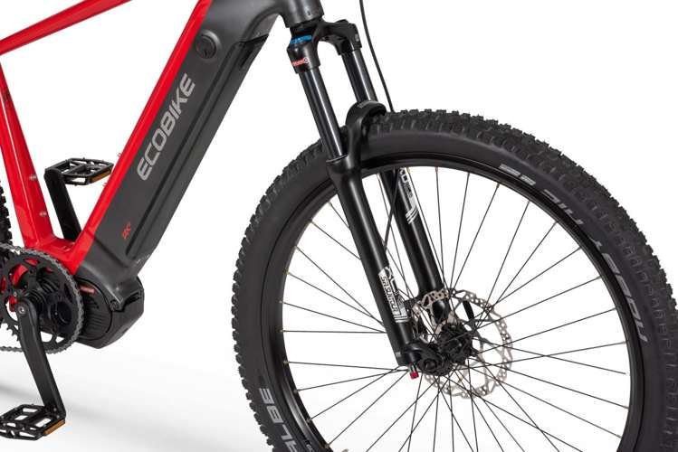 ROWER ELEKTRYCZNY ECOBIKE RX500 rama 21" bateria 17,5 AH Rowery